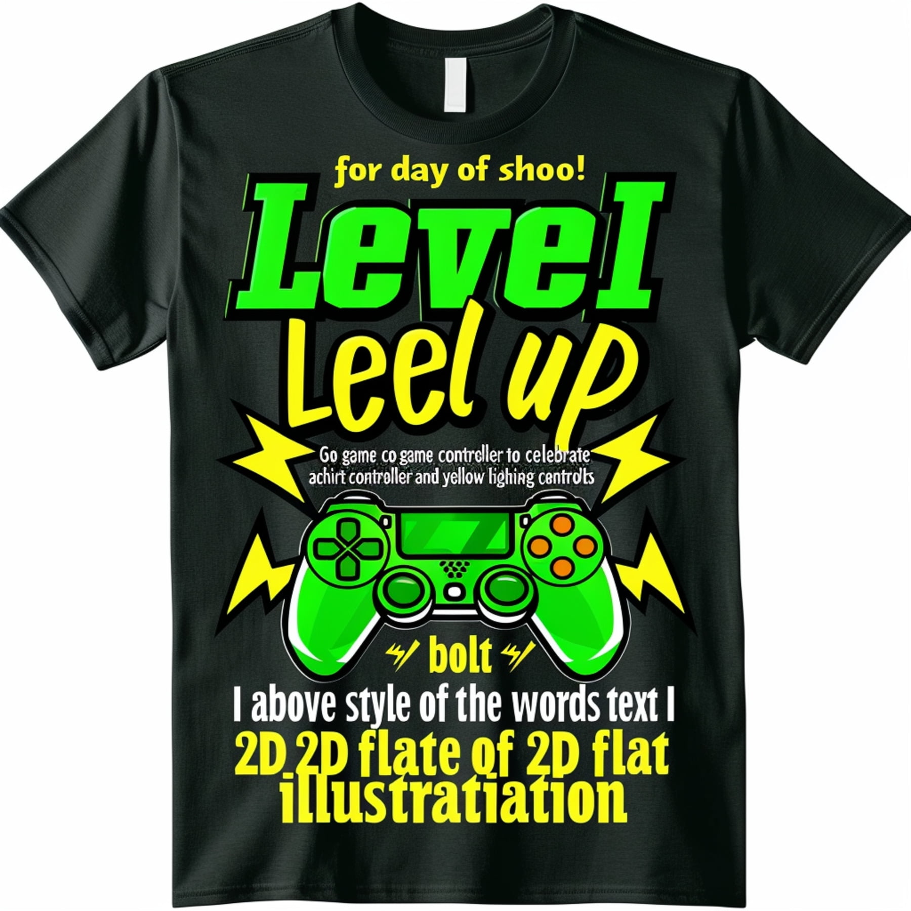 Unleash Your Inner Gamer with this Black TShirt Celebrate Your