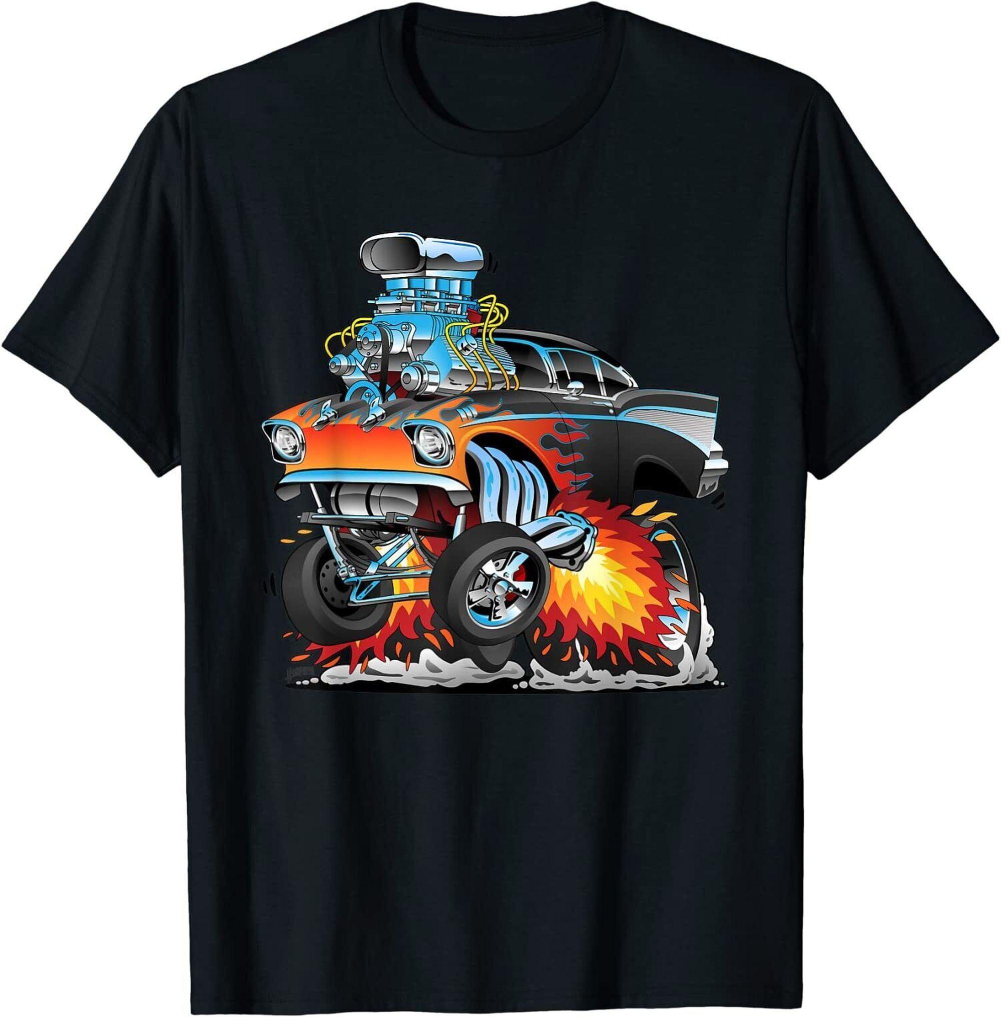 Unleash Your Inner Gearhead with a Vintage Muscle Car Tee - A Nostalgic