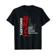Unleash Your Inner Warrior with a Dynamic Taekwondo Tee - Elevate Your Style in a Vibrant Martial Arts Shirt