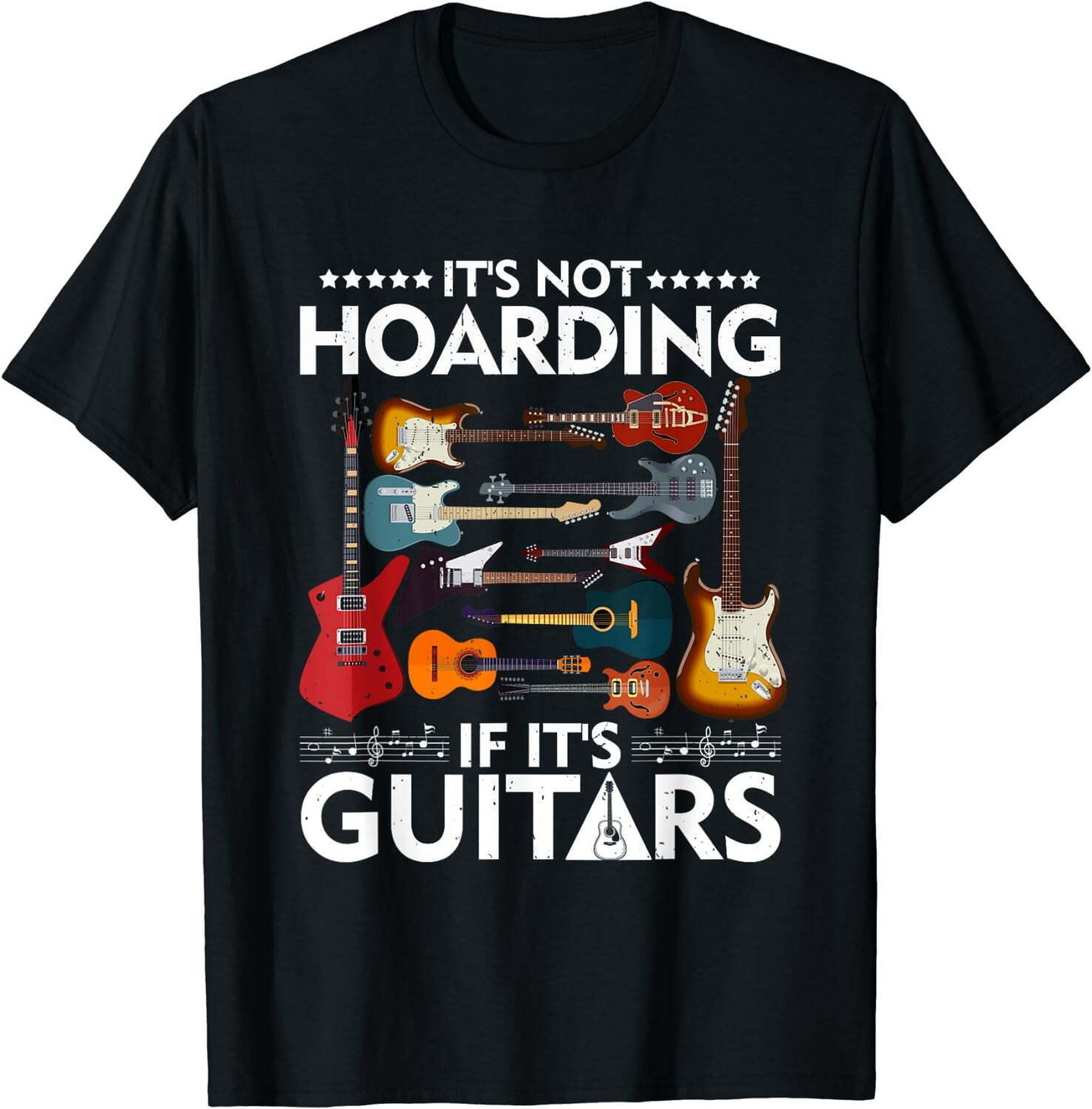 Unleash Your Musical Passion with the Ultimate Guitarist's Black Tee