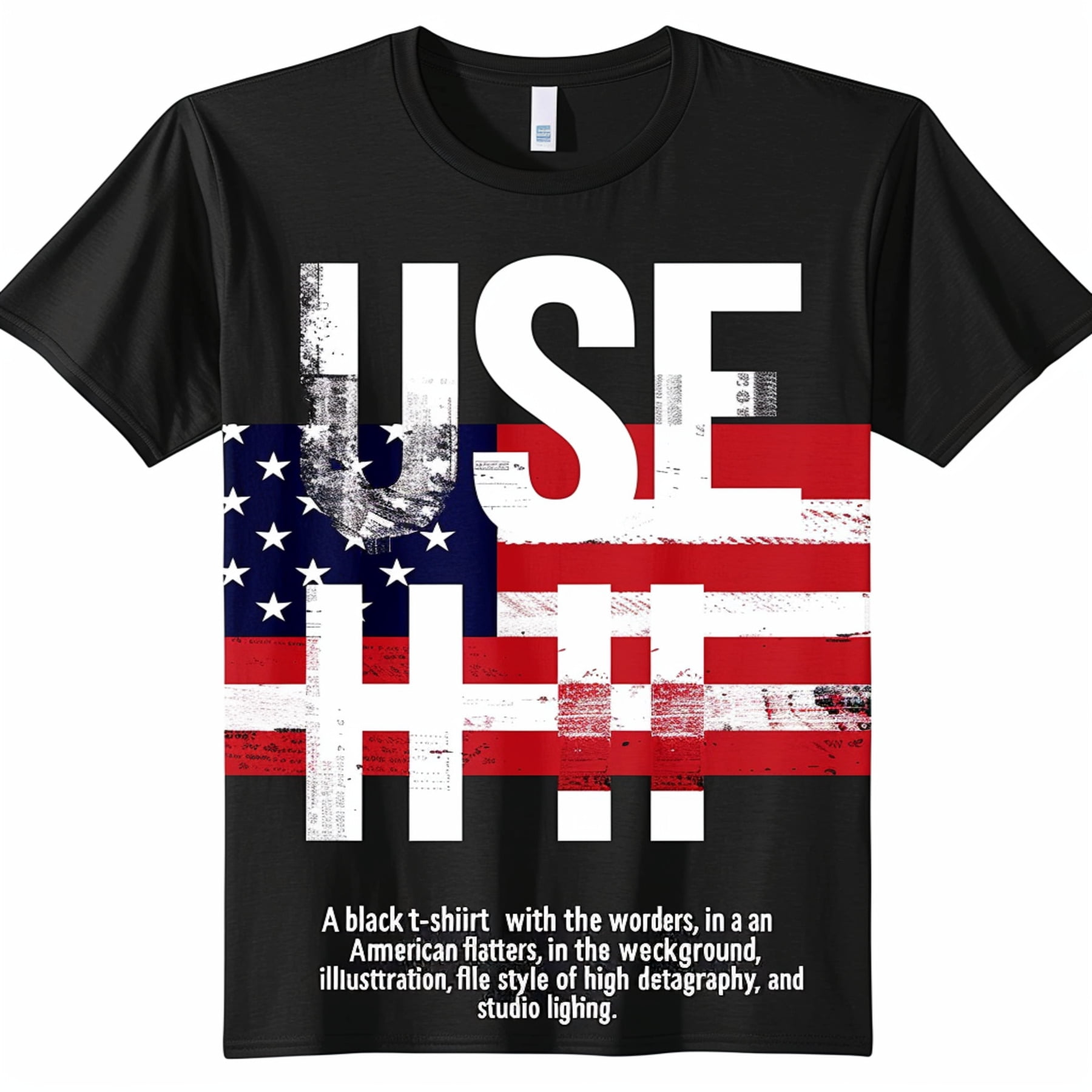 Unleash Your Patriotism in Style with Our Exclusive 'Use H' American
