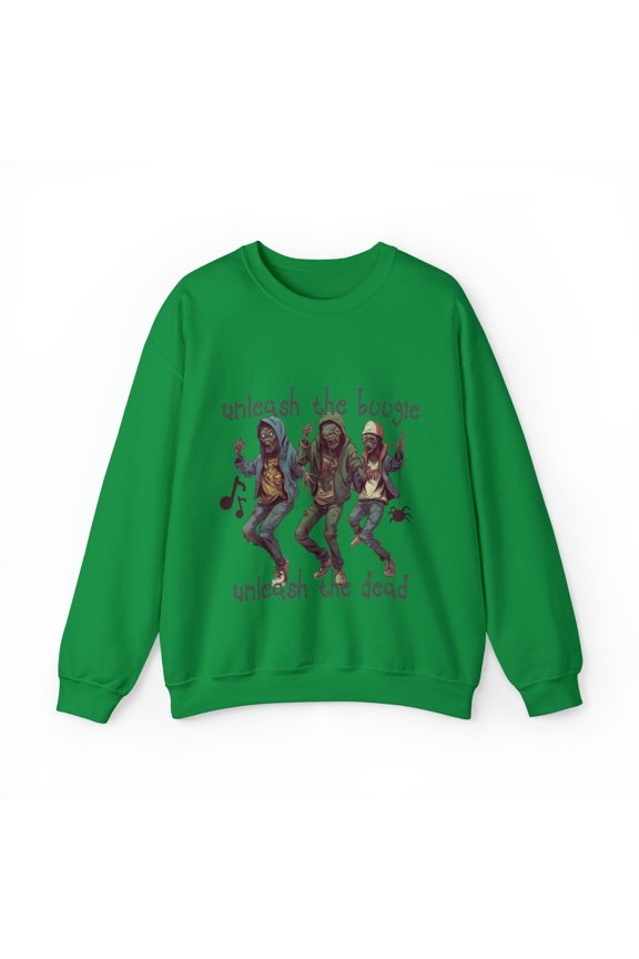 Unleash the Boogie Unleash the Dead Zombie Heavy Blend™ Crewneck Sweatshirt