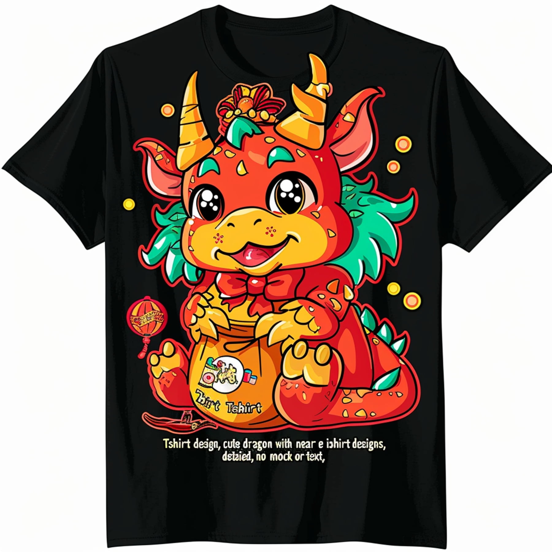 Unleash the Magic of the New Year with Our Exclusive Baby Dragon Design ...