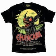 HAOY Unleash the terror with our Evil Chupacabra Tshirt a vintage 80s horror movie poster design that stands out from the rest