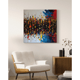 thumbnail image 1 of Unleashed Creativity - Abstract Expressionism Canvas Wall Art, 1 of 2