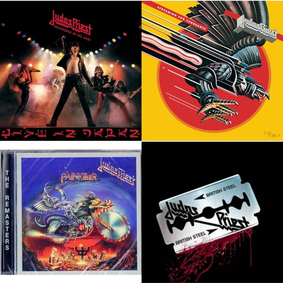 Unleashed In The East & Screaming For Vengeance & Painkiller & British Steel (30Th Anniversary Legacy Edition) [CD Bundle]
