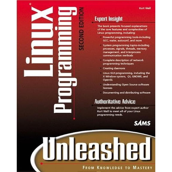 Pre-Owned Linux Programming Unleashed Paperback