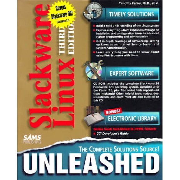 Pre-Owned Unleashed: Slackware Linux Unleashed, with CD-ROM (Edition 3) (Paperback)