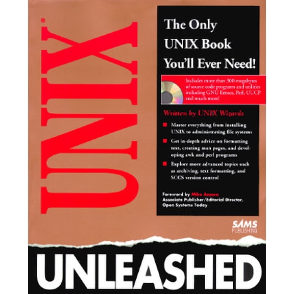 Pre-Owned Unix Unleashed/Book and Cd