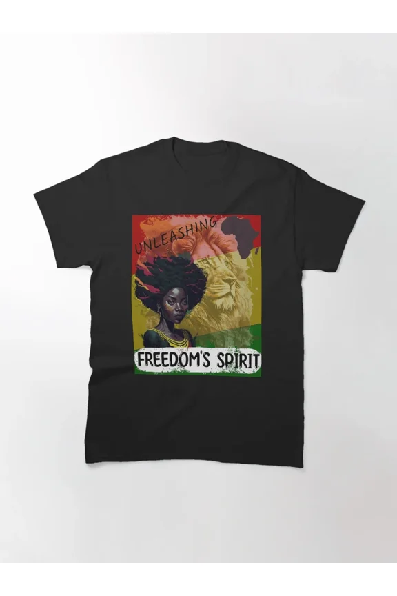 Unleashing Freedom's Spirit Dynamic Flying Bird Emblem Unisex T-Shirt, S-5XL