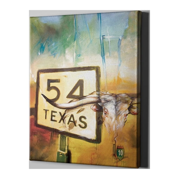 Unlimited Art Project - Texas Western Canvas Print Wall Art 54 Wall Décor