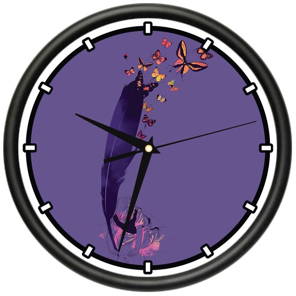 Unlimited Design Wall Clock | Precision Quartz Movement | Décor For School Class Office Bedroom Decoration