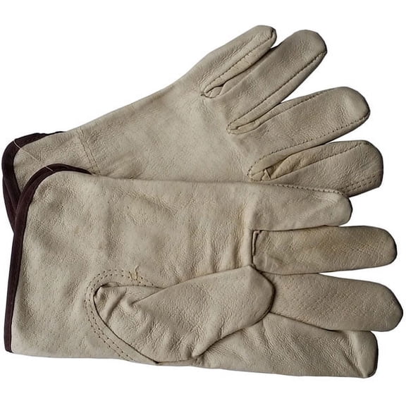 Unlined Pigskin Driver Leather Work Gloves (Sold by Dozen) Size Small
