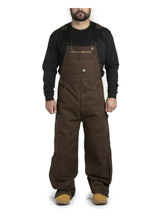 Rugged Flex® Relaxed Fit Canvas Bib Overall, Washed Duck Gear