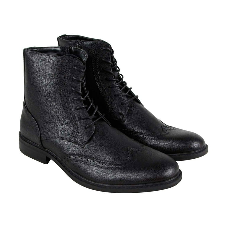 Unlisted by Kenneth Cole Mens Buzzer Boots 12 Black