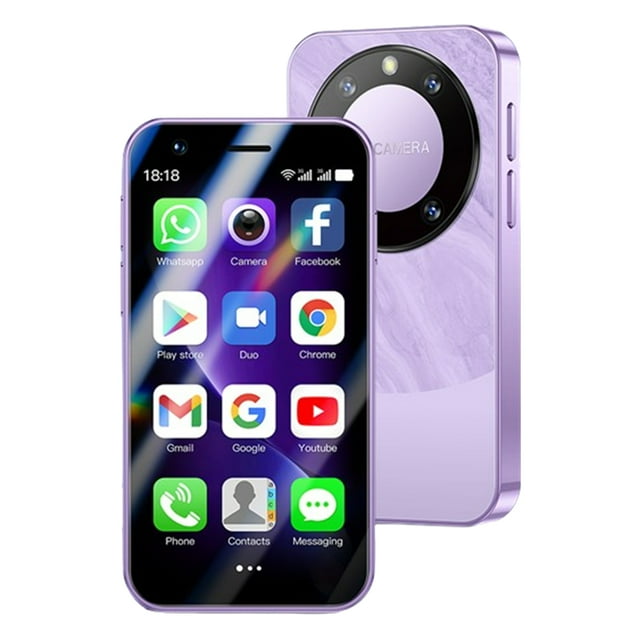 Unlock an Adventure with SOYES F8 Pro Max Mini Smartphone for Kids: 3-Inch Small Size 3G Mobile Phone 1GB RAM 16GB ROM Android 8.1 WiFi MP3 MP4 Bluetooth - Ideal Gift for Novel Student Cellphone