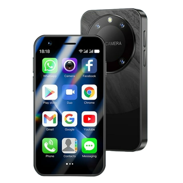Unlock an Adventure with SOYES F8 Pro Max Mini Smartphone for Kids: 3-Inch Small Size 3G Mobile Phone 1GB RAM 16GB ROM Android 8.1 WiFi MP3 MP4 Bluetooth - Ideal Gift for Novel Student Cellphone