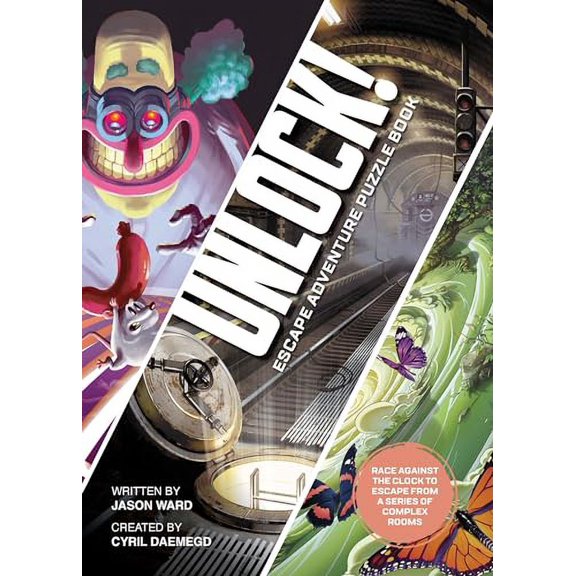 Pre-Owned Unlock! Escape Adventure Puzzle Book: Race Against the Clock to Escape a Series of Complex Rooms (Paperback) 1787395995 9781787395992