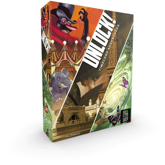 Unlock! Escape in a box - Timeless Adventures by Space Cowboys