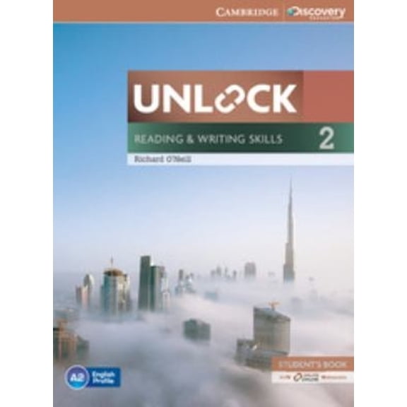 Pre-Owned Unlock Level 2 Reading and Writing Skills Students Book and Online Workbook Paperback Richard ONeill