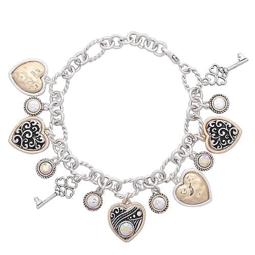 Freebird Jewelry Box Unlock My Heart Charm Bracelet