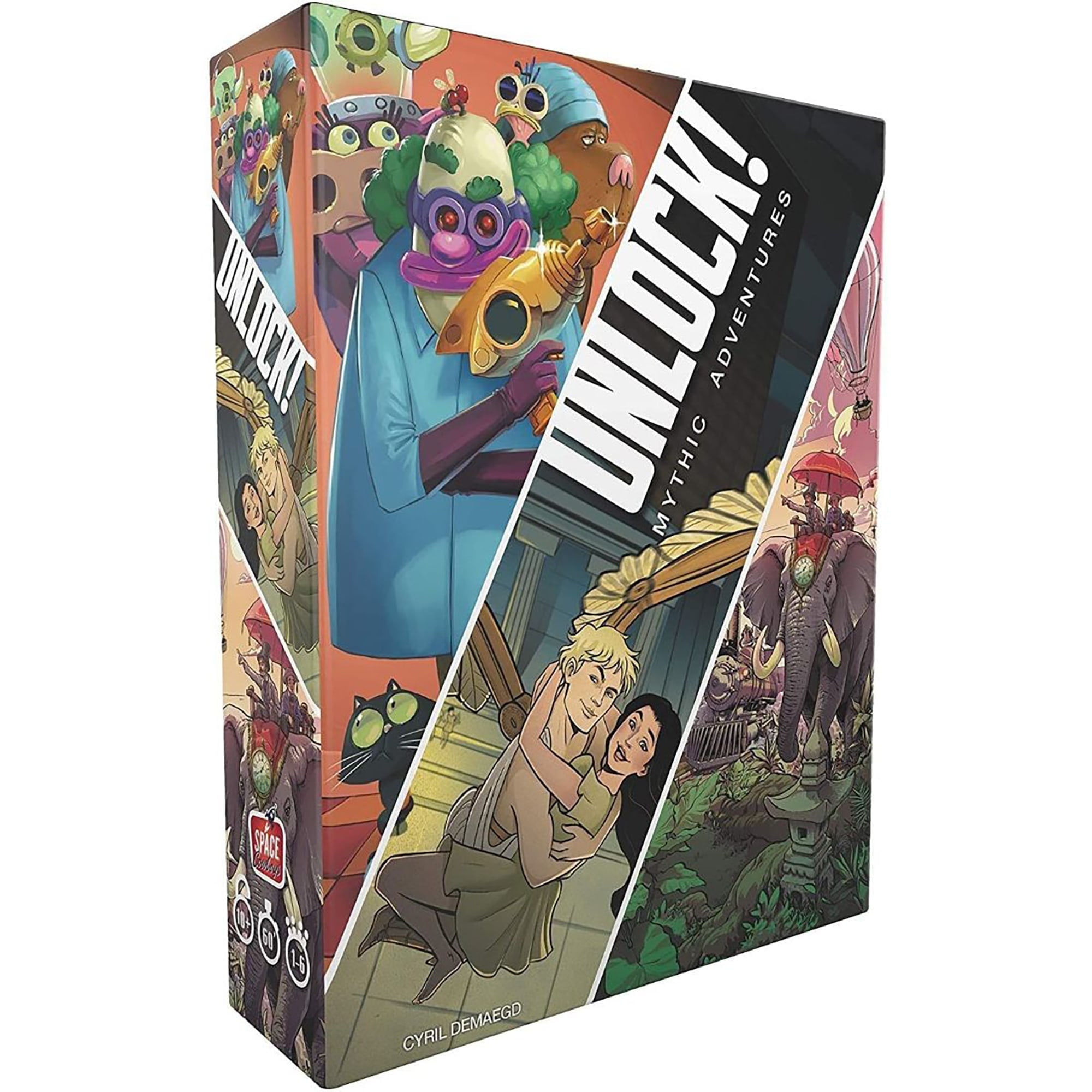 Unlock! Mythic Adventures Cooperative Family Card Game for Ages 10 and up, from Asmodee