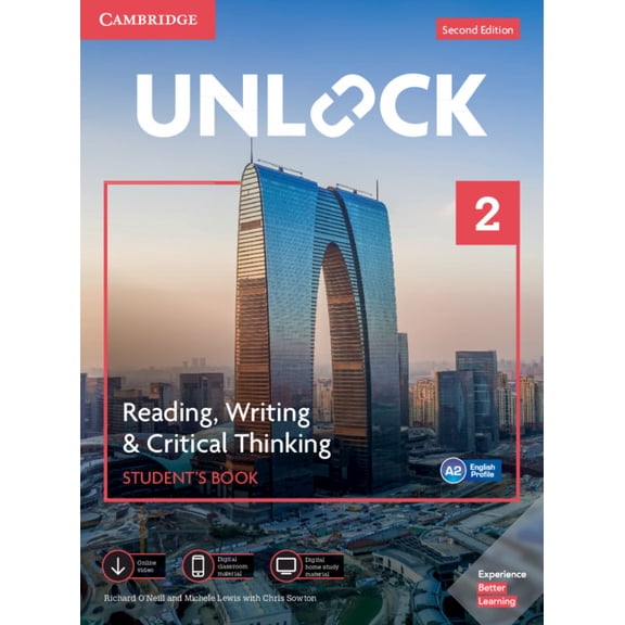 Pre-Owned Unlock: Unlock Level 2 Reading, Writing, & Critical Thinking Student's Book, Mob App and Online Workbook W/ Downloadable Video (Other)