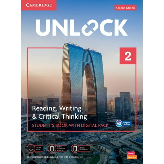 Unlock Unlock Level 2 Reading, Writing and Critical Thinking Student's Book with Digital Pack, (Paperback)