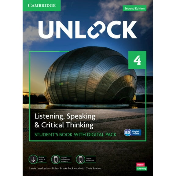 Unlock Unlock Level 4 Listening, Speaking and Critical Thinking Student's Book with Digital Pack, (Paperback)