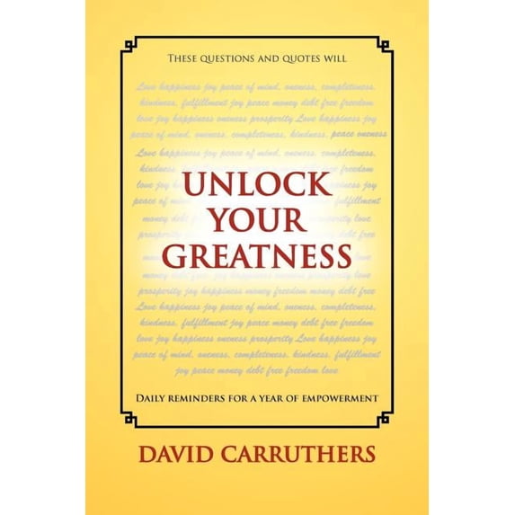 Unlock Your Greatness (Paperback)