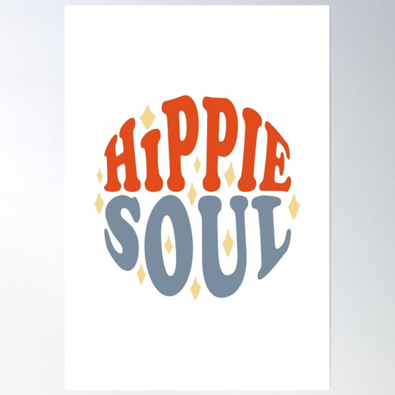 Unlock Your Inner Hippie: Neo-Soul & Retro Outfit Inspirations Poster Wall Art, Modern Wall Decor, 8x12 UNFRAMED
