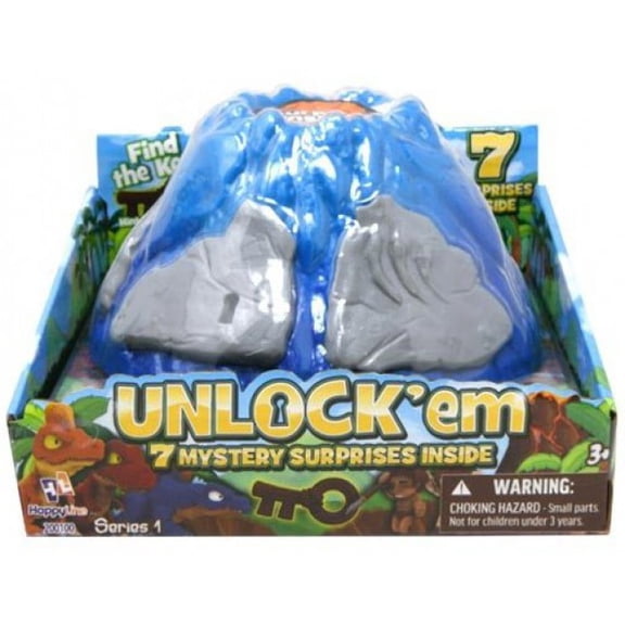 Unlock'em Series 1 Volcano Mystery Surprise (7 Surprises!)