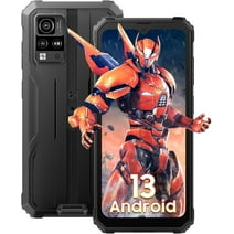 Unlocked Cell Phones, Blackview BV4800 6.5" HD+ Android Smartphone 4GB+32GB, Rugged Phone Dual 4G LTE GSM Cell Phone, T-Mobile Phone, Black