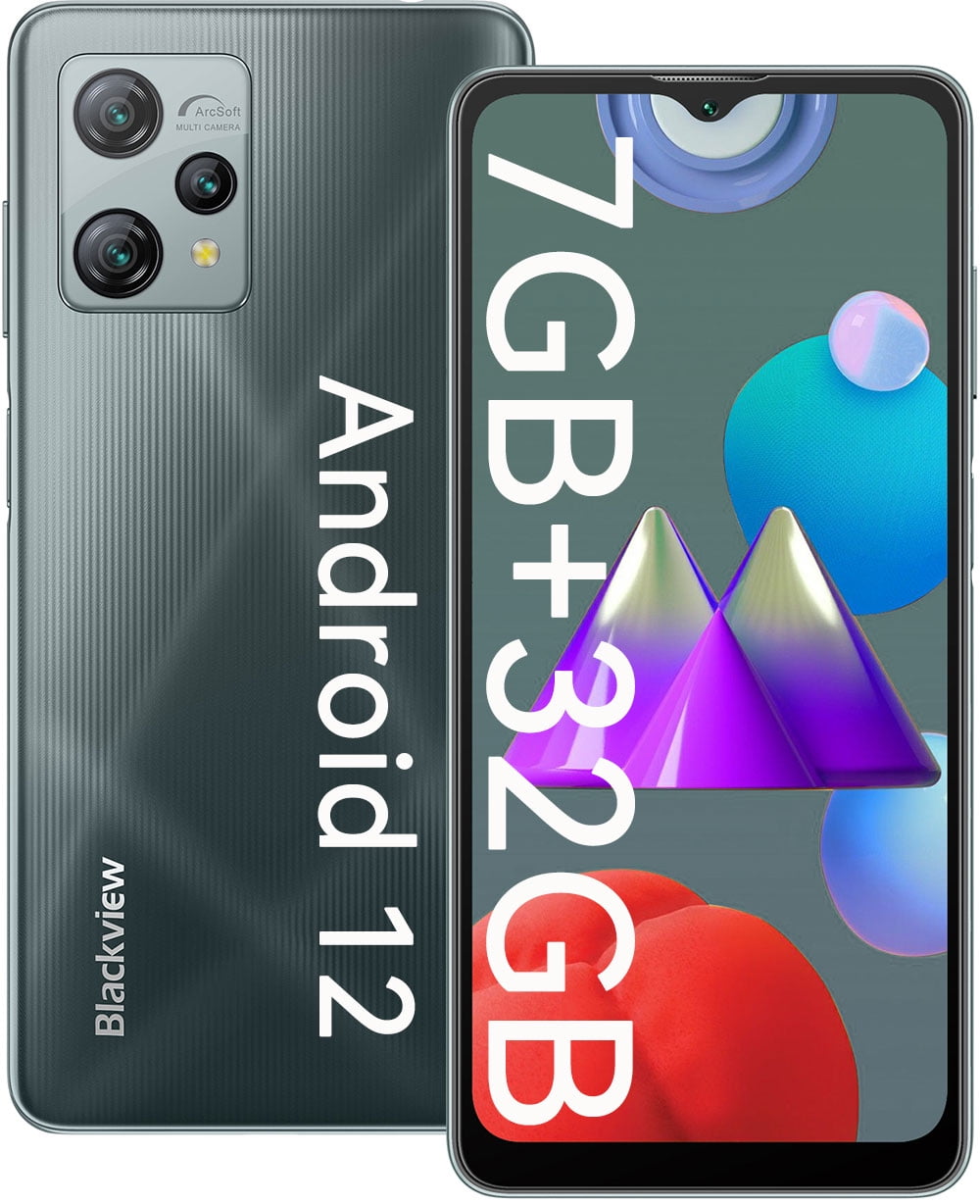 Unlocked Cell Phones, Blackview Shark 8 Unlocked Smartphones 256GB ROM 8GB  RAM T-Mobile Android 13 Phones, 6.78, 4G Dual SIM, Gray 