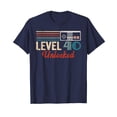 thumbnail image 1 of Unlocked Level 40 Birthday Boy Video Game Controller T-Shirt 40th Shirt Funny Cute Gift Men Women Vintage, 1 of 4