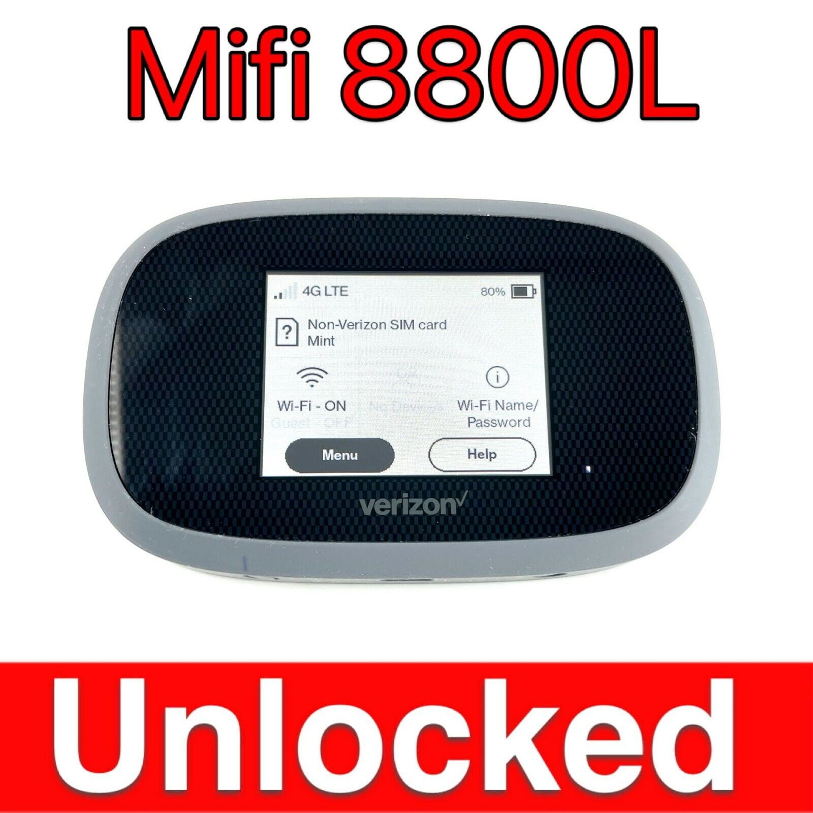 Unlocked MiFi 8800L Verizon Inseego Jetpack 4G LTE Wireless Wifi