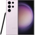 thumbnail image 1 of Unlocked Samsung Galaxy S23 Ultra S918U Cell Phone 256GB 8GB RAM 5000 mAh Lavender, 1 of 18