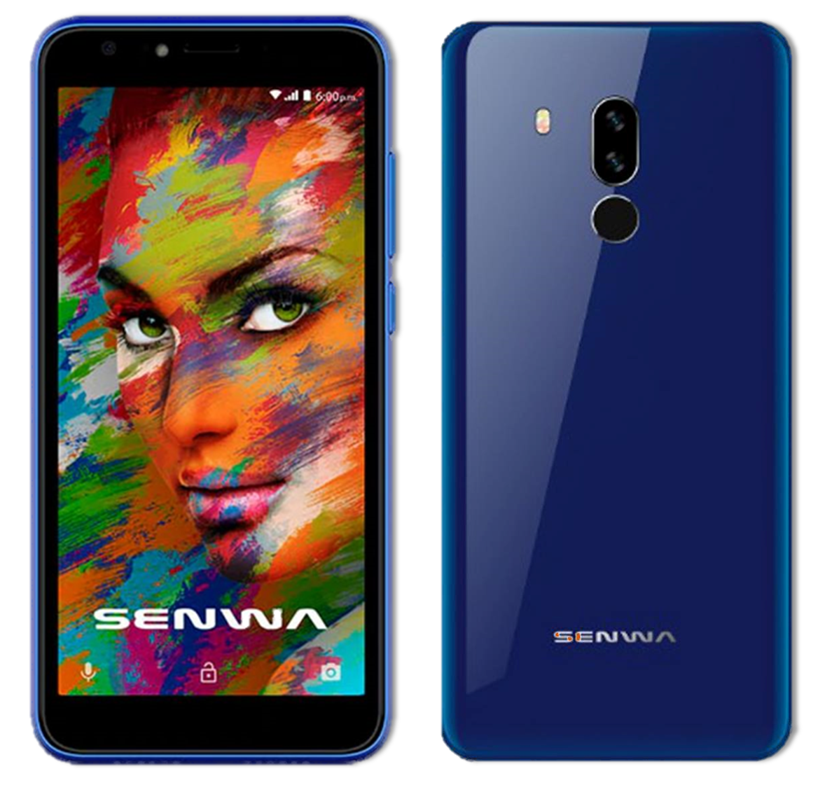 Unlocked Smart Phone 4G LTE Android 11 5 Display Finger Print ATT