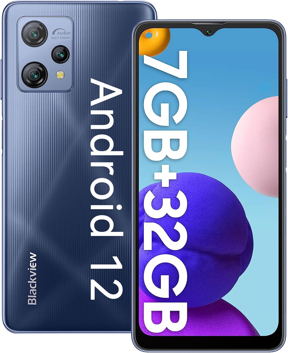 Unlocked Cell phones, Blackview A53 Smartphone 32GB ROM Android 12