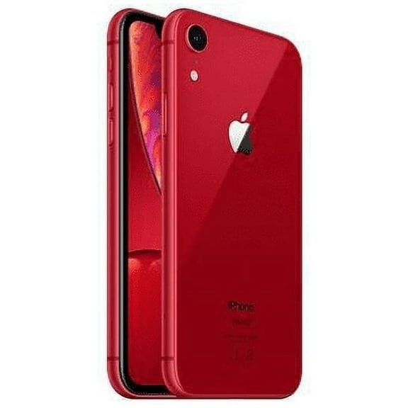 Pre-Owned Unlocked, for All Carriers, Apple, A1984 iPhone XR, Cell Phone, 64GB, Red