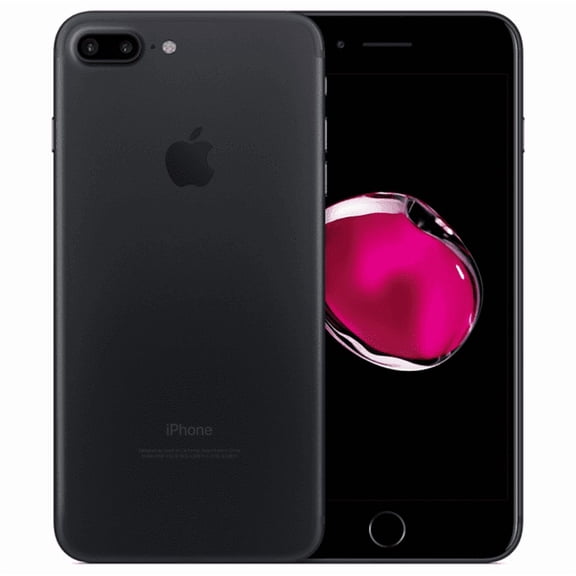 Pre-Owned Unlocked for All Carriers Apple iPhone 7 Plus Cell Phone 128GB Black