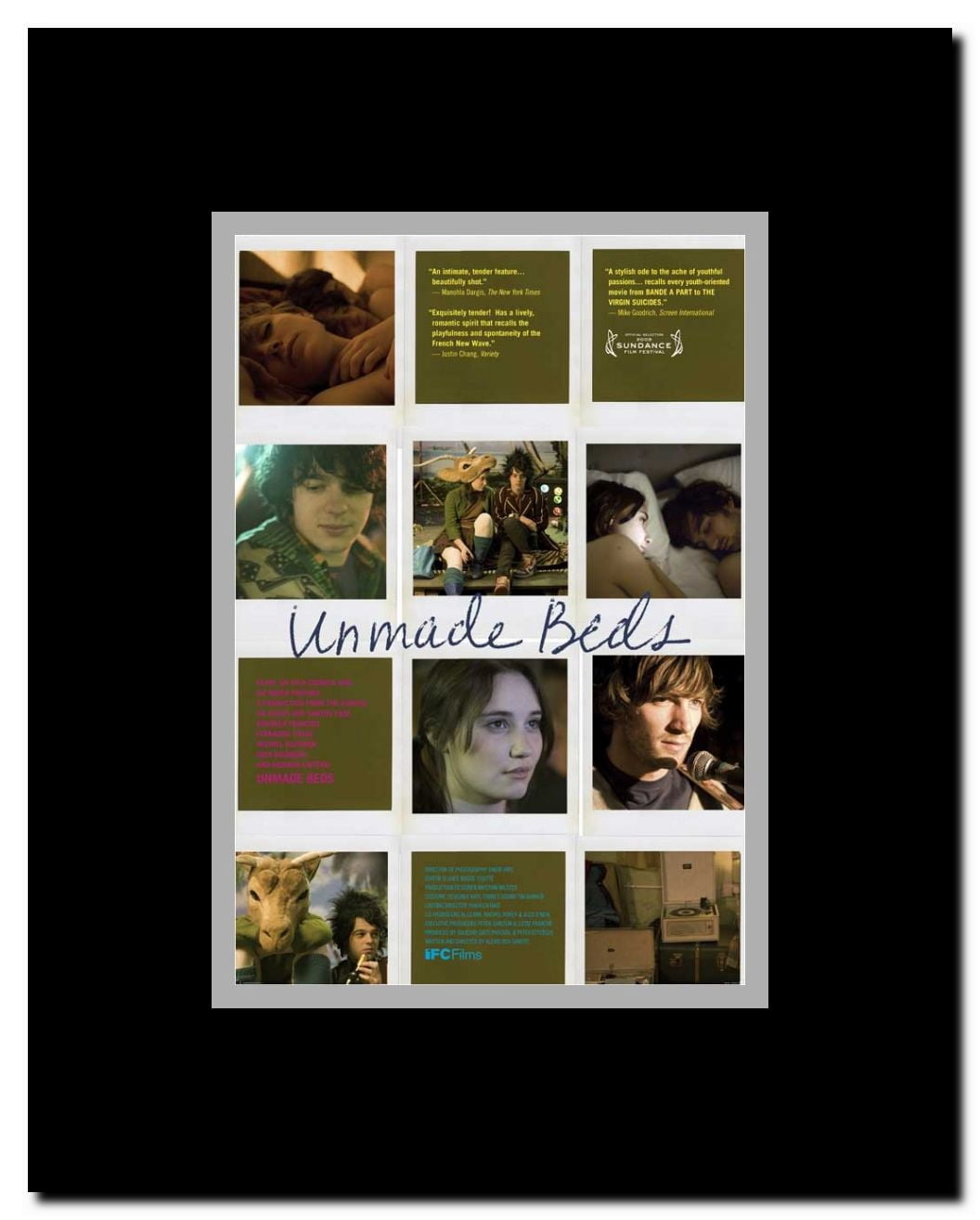 Unmade Beds Framed Movie Poster