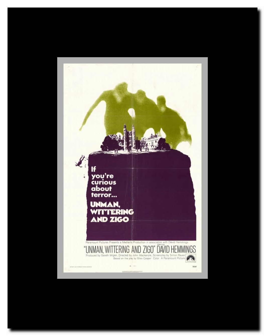Unman Wittering and Zigo Framed Movie Poster