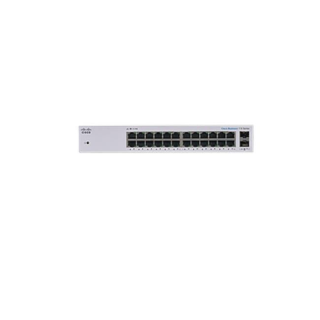 Unmanaged 24-Port GE Partial PoE 2x1G SFP Ethernet Switch