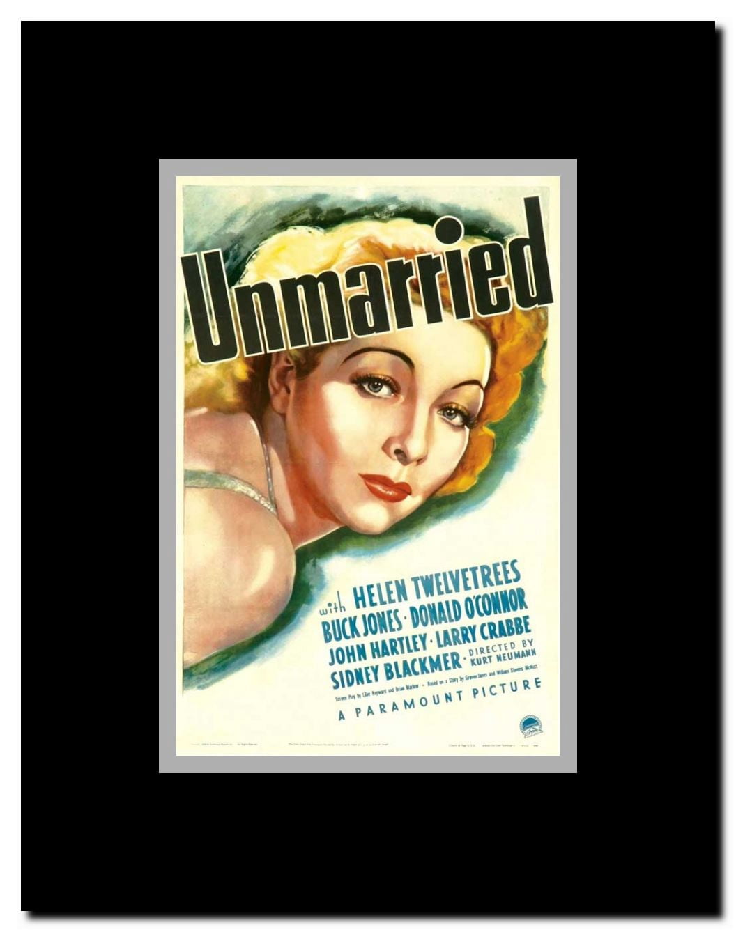 Unmarried Framed Movie Poster
