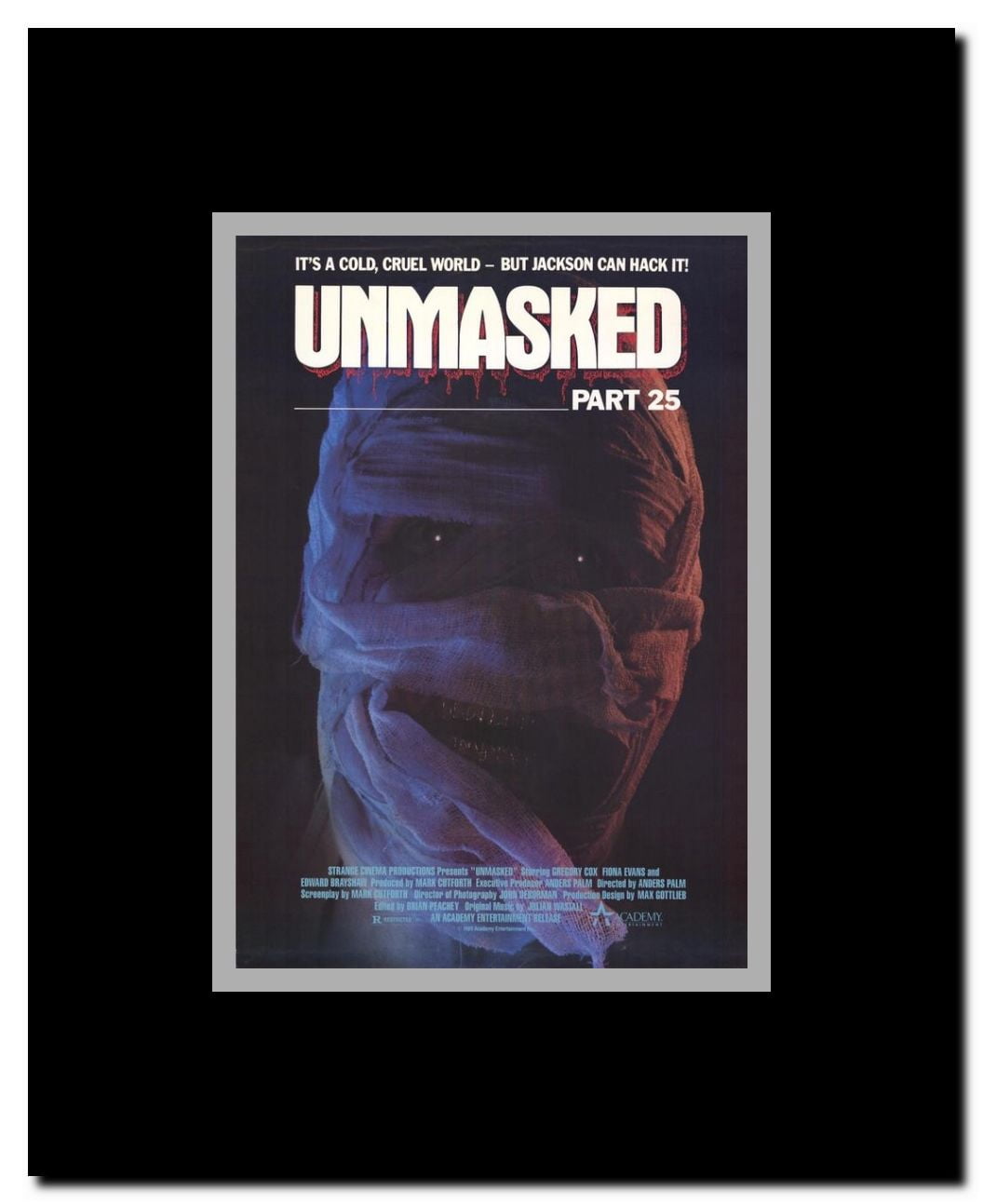 Unmasked Part 25 Framed Movie Poster
