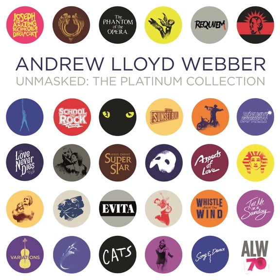 Andrew Lloyd Webber - Unmasked: The Platinum Collection - Music & Performance - CD
