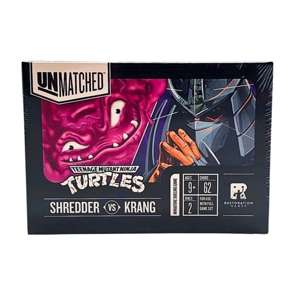 Unmatched Adventures: TMNT Shredder vs. Krang Hero Decks - SEALED