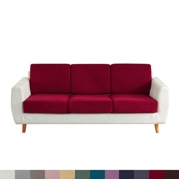 Unmbo Couch Cushion Cover,Seat Cushion Cover Stretch Chair Sofa Cushion Slipcover Spandex Furniture Protector for Settee Sofa Seat