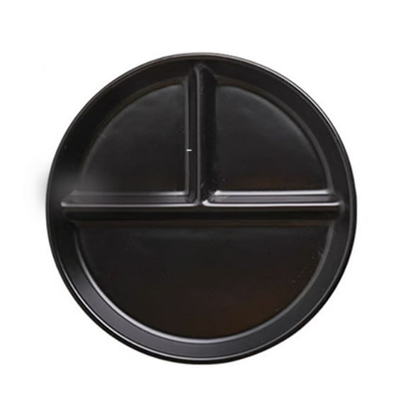 Unmbo Solid Color Ceramic Portion Control Plate for Weight Loss,Compartment Plates